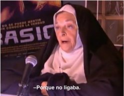 Pà qdarme en el convento